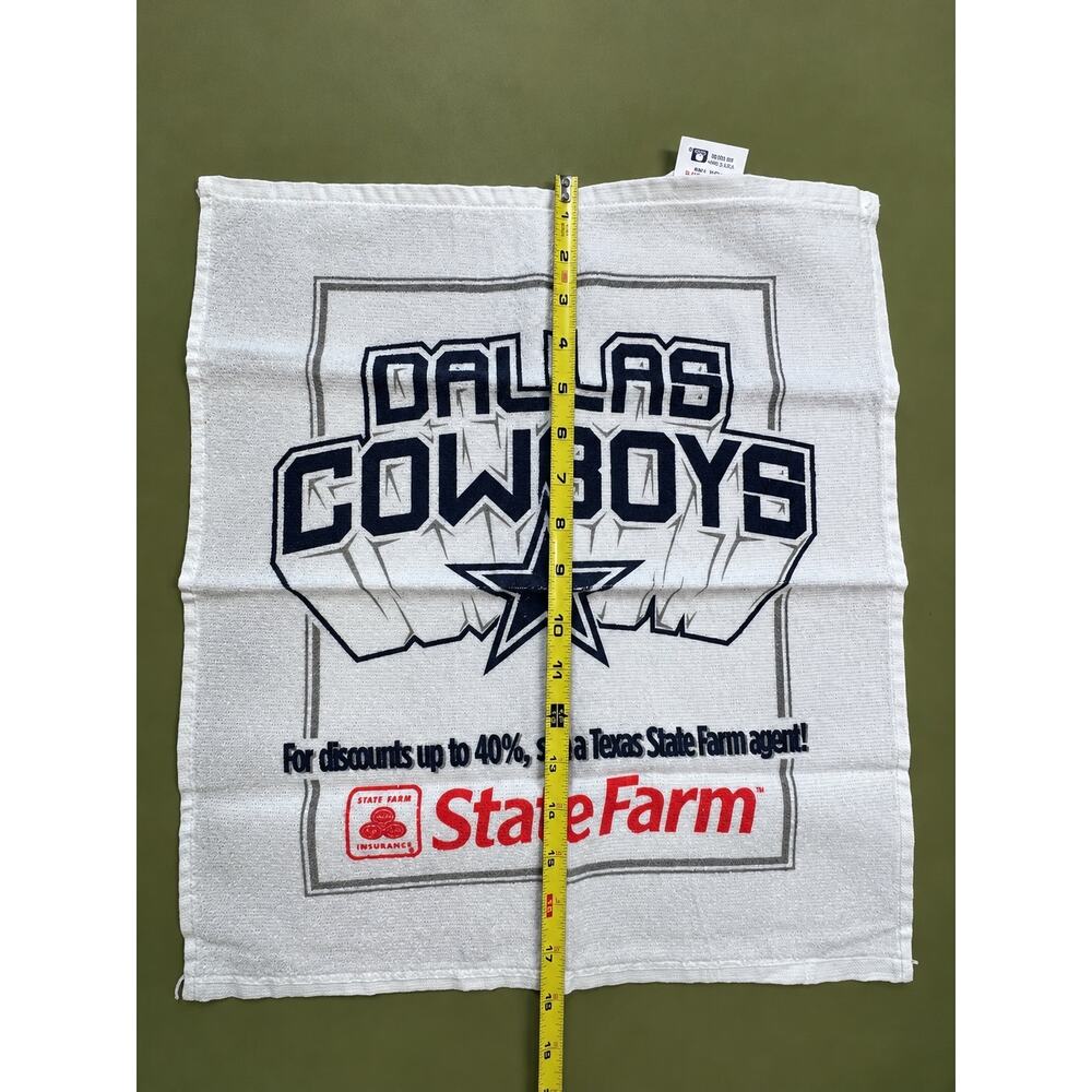 Dallas Cowboys NFL State Farm Promotional Towel – 100% Cotton - Picture 4 of 5